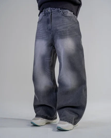 2Revengex Baggy Fit Jeans [Black] (6)