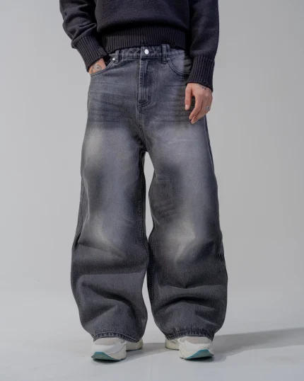 2Revengex Baggy Fit Jeans [Black] (7)