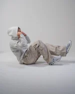 Revengex Baggy Cargo Pants [Beige] (3)
