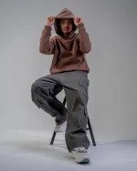 Revengex Baggy Cargo Pants [Khaki] (3)