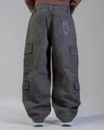 Revengex Baggy Cargo Pants [Khaki] (5)