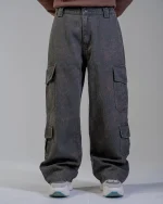 Revengex Baggy Cargo Pants [Khaki] (7)