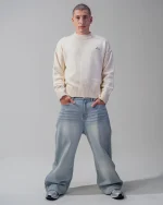 Revengex Baggy Fit Jeans [Blue] (4)