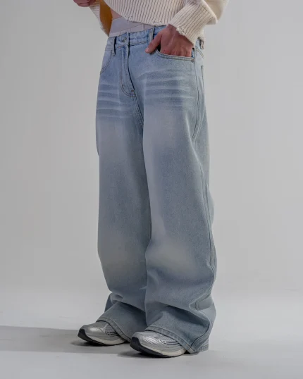 Revengex Baggy Fit Jeans [Blue] (6)