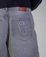 Revengex Baggy Fit Jeans [Grey] (1)