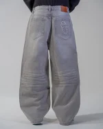 Revengex Baggy Fit Jeans [Grey] (5)