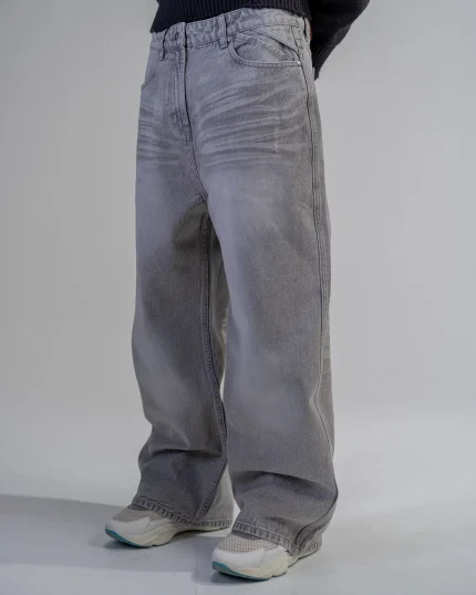 Revengex Baggy Fit Jeans [Grey] (6)