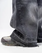 Revengex Baggy Flare Jeans [Black] (3)