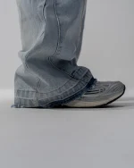 Revengex Baggy Flare Jeans [Blue] (1)