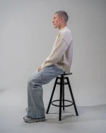 Revengex Baggy Flare Jeans [Blue] (3)