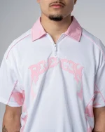 Revengex Camo Polo Shirt [Pink] (5)