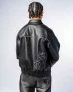 Revengex Faux Leather Jacket [Reflective] (5)