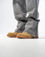 Revengex Flare Fit Zipped Jean [Gray] (3)