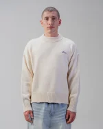 Revengex Knit Sweater [Beige] (6)