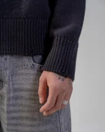 Revengex Knit Sweater [Black] (3)