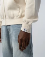 Revengex Zip Up Hoodie [Beige] (1)