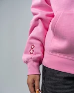 Revengex Zip Up Hoodie [Pink] (1)