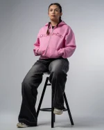 Revengex Zip Up Hoodie [Pink] (5)
