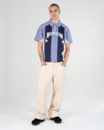 Revengex Baggy Fit Jeans [Beige] (3)