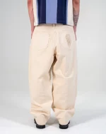 Revengex Baggy Fit Jeans [Beige] (4)