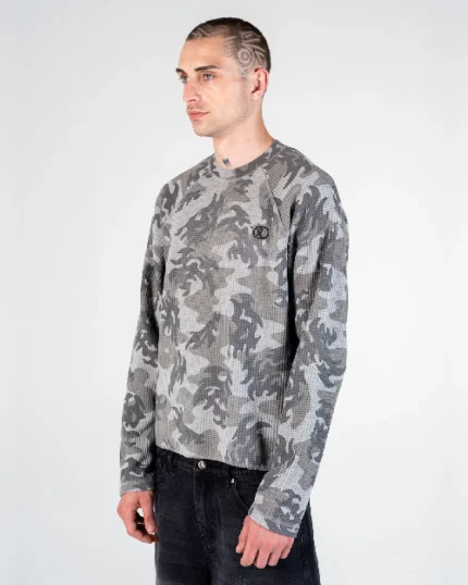 Revengex Longsleeve Waffle Camo [Gris] (5)