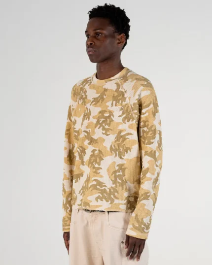 Revengex Longsleeve Waffle Camo [Orange] (5)