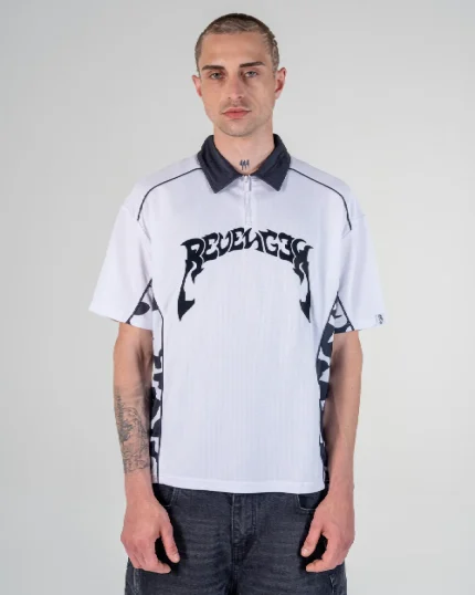 Revengex Polo Camo en Maille [Noir] (1)