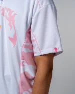Revengex Polo Camo en Maille [Rose] (3)