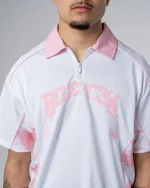 Revengex Polo Camo en Maille [Rose] (6)