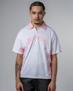 Revengex Polo Camo en Maille [Rose] (7)