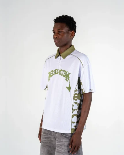 Revengex Polo Camo en Maille [Vert] (5)