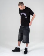 Revengex Ripped Baggy Jorts [Black] (2)