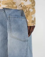 Revengex Ripped Baggy Jorts [Blue] (3)